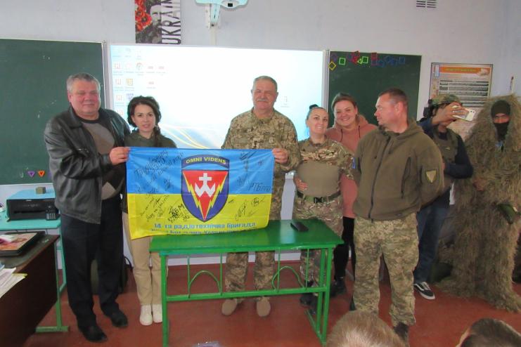 Школярів одного із населених пунктів Кілійської громади відвідали волонтери Ротарі-клубу з Ізмаїлу
